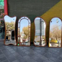 آینه قدی، آینه ، شیشه ، طلق ، قاب