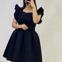 لباس مجلسی کوتاه عروسکی