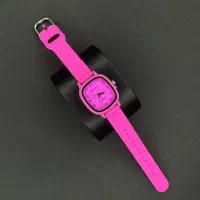 ساعت بلو زنانه مربعی عدد دار