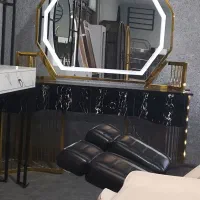 کانتر مربع نوار طلایی|آرایشگاه و سالنهای زیبایی|یزد, |دیوار