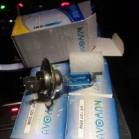 پخش لامپ خودرو H1 H4 H7 آبی سفید یکسال ضمانت تعویض