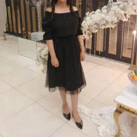 دامن و بولیز مشکی مجلسی|لباس|گنبد کاووس, |دیوار