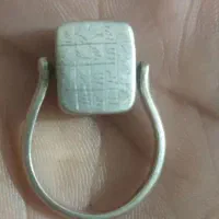 انگشتر گردون نقره 925 کهنه قدمت دار مهر و محبت|کلکسیون اشیاء عتیقه|اهواز, امانیه|دیوار