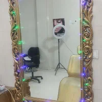 میز وآیینه منبت برای سالن ارایش|آرایشگاه و سالنهای زیبایی|برخوار, |دیوار