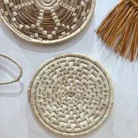 دیوار کوب حصیری|صنایع دستی و سایر لوازم تزئینی|بیرجند, |دیوار