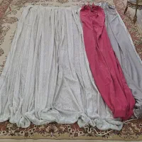 پرده پذیرایی و پرده اتاق باهم ۹ ملیون|پرده، رانر، رومیزی|اسلام‌شهر, شهرک مهدیه|دیوار