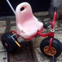 سه چرخه سالم استاندارد محکم و اسکوتر شاسی فولادی.