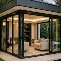 آلاچیق و باغ