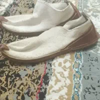 کفش گیوه دوچرم اصل