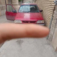 پراید۸۶ دوگانه کارخانه بدون رنگ