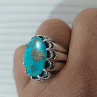 انگشتر نقره فیروزه نیشابور