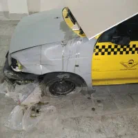 تاکسی پراید تصادفی