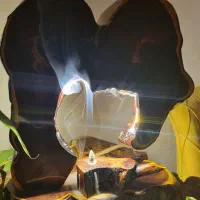 آباژور رستیک دست ساز|چراغ خواب و آباژور|اصفهان, مصلی|دیوار