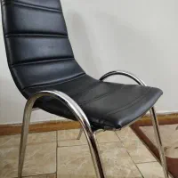 صندلی چرم و استیل|صندلی و نیمکت|شیراز, آزادگان|دیوار