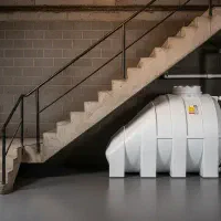 مخزن500لیتری عمودی کوتاه مخزن آب. تانک آب. لوله کش|مصالح و تجهیزات ساختمان|یزد, |دیوار