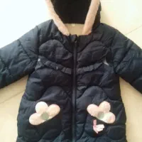 کاپشن دخترانه در حد نو