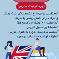 دوره ی تربیت مدرس TTC