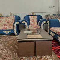 مبل ۷ نفره با عسلی|مبلمان خانگی و میز عسلی|قم, دروازه ری|دیوار