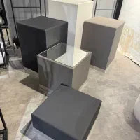 میز استند دکوری مکعبی چوبی / استند باکس