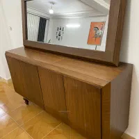 آینه و کنسول در حد نو|بوفه، ویترین، کنسول|قائم‌شهر, |دیوار