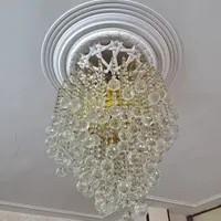 لوستر کریستالی وآویز ۳ شاخه