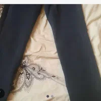 شلوار لی دودی طوسی