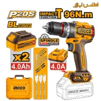 دریل شارژی چکشی براشلس اینکو مدل CIDLI20968|ابزارآلات|تهران, بهمن یار|دیوار