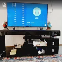 تلویزیون هوشمند سامسونگ 43اینچ همراه با میز|تلویزیون و پروژکتور|کرج, ساسانی (قلمستان)|دیوار