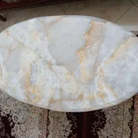 1عدد میز جلو مبلی برنز با سنگ مرمر و 2عدد عسلی|مبلمان خانگی و میز عسلی|ری, دولت‌آباد|دیوار