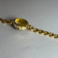 ساعت جواهری طلایی زنانه