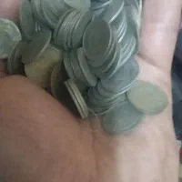 صد عدد سکه یک ریالی.39 الی50
