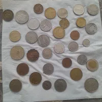 ۳۴ عدد سکه خارجی