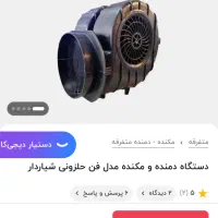 فن حلزونی شیار دار ۳دور(6عدد)