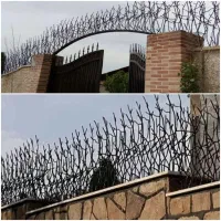 حفاظ شاخ گوزنی و نرده (باهرمبلغی) شروع ازمتری۳۵۰ت|مصالح و تجهیزات ساختمان|قم, نیروگاه|دیوار