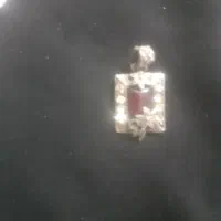 گردن آویز نقره سیاه قلم