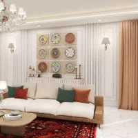 بشقاب دیوارکوب سفالی خاص و سنتی