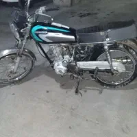 یک موتور هندا 125و یک موتور برقی مزایده ای