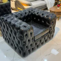 مبل راحتی تمام چستر مکعبی