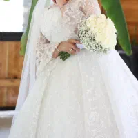 لباس عروس نو سایز 44