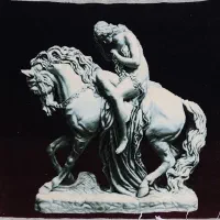 تابلو فرش دستباف لیدی گویدا