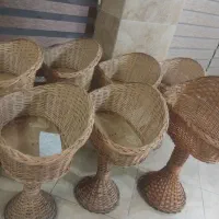 سبد حصیری آجیل و غیره