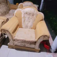 فروش مبل ۷نفره دست دوم سالم وبدون موریانه|مبلمان خانگی و میز عسلی|عباسآباد, |دیوار