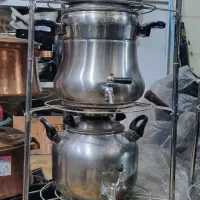 کتری  قوری استیل سالم|قوری، کتری، قهوه‌ساز دستی|اصفهان, امیرعرب|دیوار