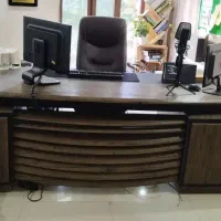 ست میز مدیریت همراه با جلو مبلی
