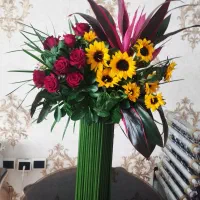 پایه گل طبیعی