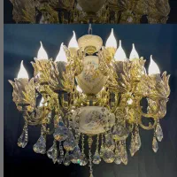 پخش انواع لوستر برنز|لوستر و چراغ آویز|کرمانشاه, |دیوار