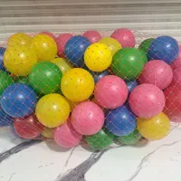 ۱۰۰ عدد توپ استخری و شیر اهرمی اسباب‌بازی