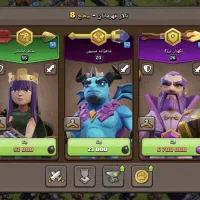 اکانت تان هال 14 کلش اف کلنز|کنسول، بازی ویدئویی و آنلاین|سمنان, |دیوار