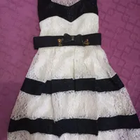 پیراهن مجلسی گیپور دخترانه مناسب تا ۱۱ سال