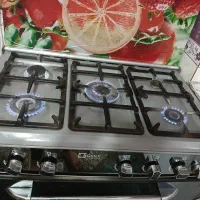 اجاق گاز طرح فر پنج شعله در حد نو|اجاق گاز و لوازم برقی پختوپز|ورامین, شهرک مدرس|دیوار